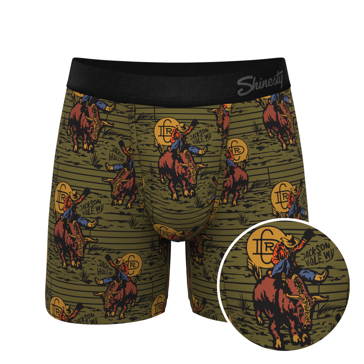 The 1912 | Western Shinesty x Diamond Cross Ranch Ball Hammock® Pouch Underwear - Shinesty