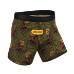 The 1912 | Western Shinesty x Diamond Cross Ranch Ball Hammock® Pouch Underwear With Fly - Shinesty