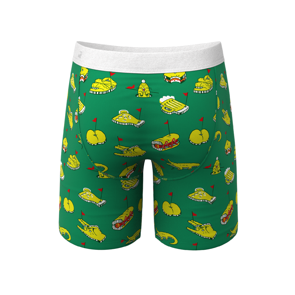 The 19th Hole | Golf Tournament Holes Ball Hammock® Boxer - Long Leg - Shinesty