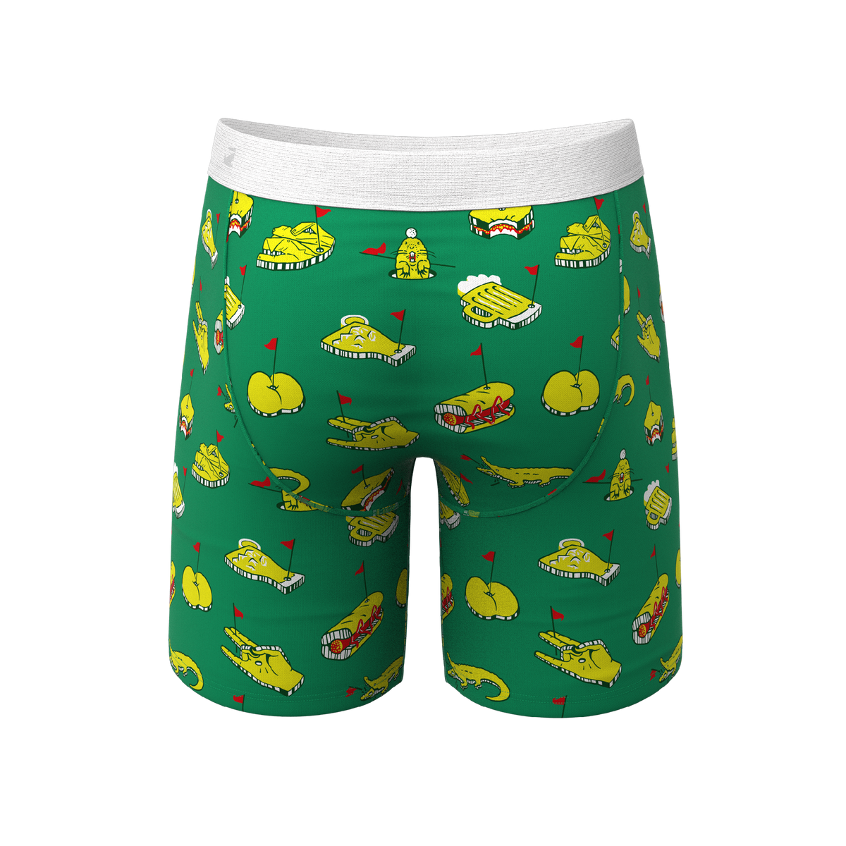 The 19th Hole | Golf Tournament Holes Ball Hammock® Boxer - Long Leg - Shinesty