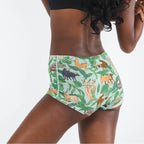 The Hornography | Tropical Animals Modal Boyshort Underwear - Shinesty