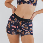 The Bootstraps & Chaps | Americana Cowboy Women’s Boxers - Shinesty