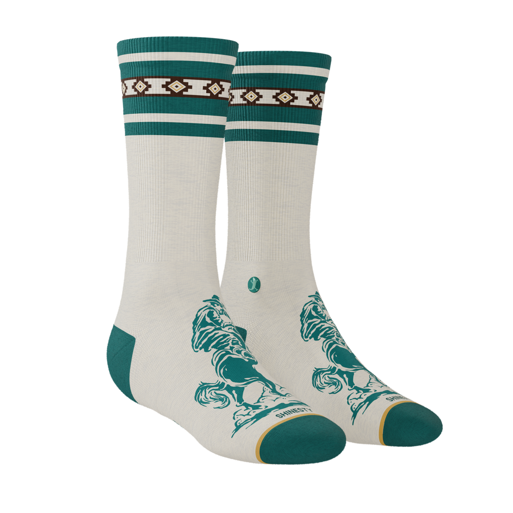The 2nd Rodeo | Rodeo Heel Hammock™ Crew Socks - Shinesty
