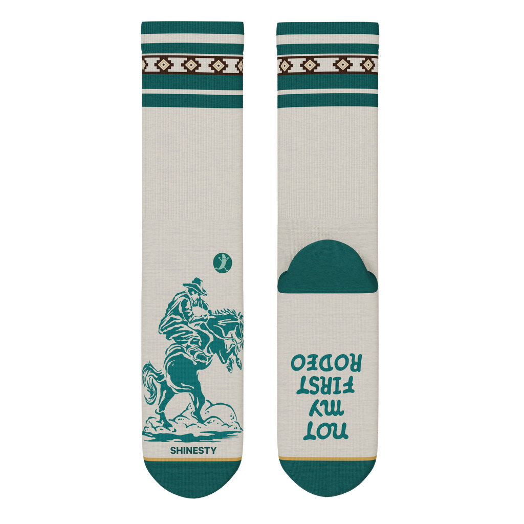 The 2nd Rodeo | Rodeo Heel Hammock™ Crew Socks - Shinesty