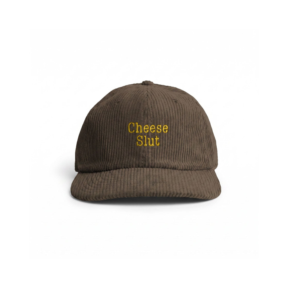 Cheese Slut Corduroy Hat - Shinesty