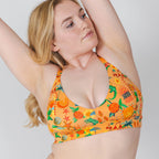 The Sunshine State | Creamsicle Summer Boob Hammock™ Plunge Bralette - Shinesty