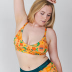 The Sunshine State | Creamsicle Summer Boob Hammock™ Plunge Bralette - Shinesty