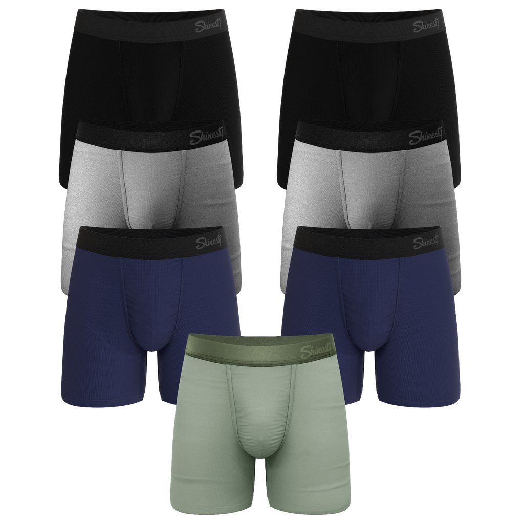 The 7 Solids | Ball Hammock® Boxer Brief 7 Pack - Shinesty