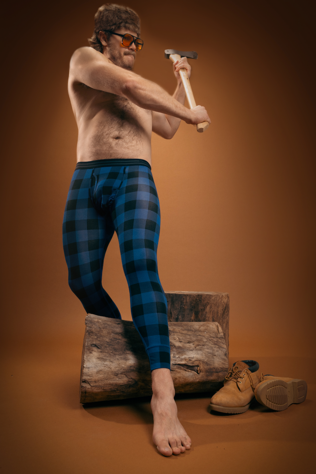 The Acorn Hoard | Squirrel Ball Hammock® Long Johns - Shinesty