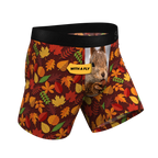 The Acorn Hoard | Squirrel Ball Hammock® Pouch Underwear With Fly - Shinesty