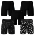 The All Time Favourite | Long Leg Ball Hammock® Pouch Underwear With Fly 5 Pack - Shinesty
