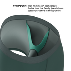 The Alloy | Dark Teal Ball Hammock® Pouch Underwear - Shinesty