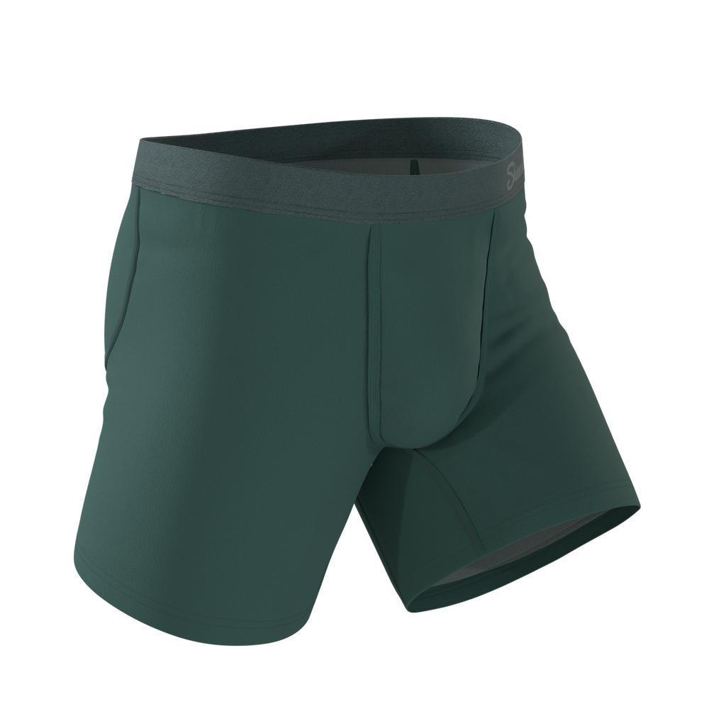 The Alloy | Dark Teal Ball Hammock® Pouch Underwear - Shinesty