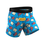 The American Cake | Shinesty x Frankie LaPenna Ball Hammock® Pouch Underwear With Fly - Shinesty