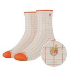The Aperolaholic | Spritz Heel Hammock™ Quarter Crew Socks - Shinesty