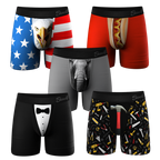 The Apex Crew | Ball Hammock® Boxer Brief 5 Pack - Shinesty