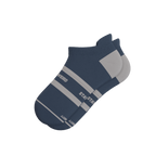 The Arctic | Navy and Grey Heel Hammock™ Ankle Socks - Shinesty