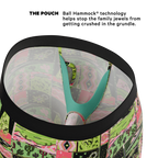 The Area 51 | Retro-Futuristic Alien Ball Hammock® Boxer - Long Leg - Shinesty