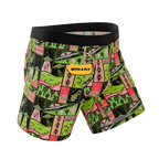 The Area 51 | Retro-Futuristic Alien Ball Hammock® Pouch Underwear With Fly - Shinesty
