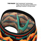The Arizona Dawn | Desert Scene Ball Hammock® Pouch Trunks Underwear - Shinesty