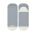 The Asteroid | Blue Marl Heel Hammock™ Ankle Socks - Shinesty