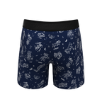 The Astrology Major | Glow in the Dark Astrological Signs Ball Hammock® Pouch Underwear With Fly - Shinesty