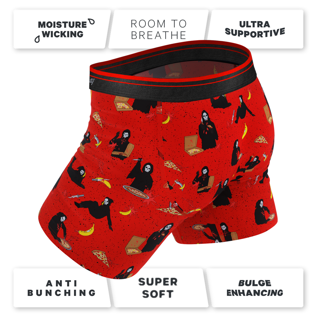 The BOOty Call | Grim Reaper Ball Hammock® Pouch Underwear - Shinesty