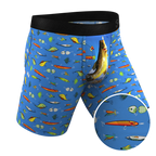 The Bait and Tackle | Bass Ball Hammock® Boxer - Long Leg - Shinesty
