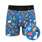 The Baked Goodies | Christmas Cookies Ball Hammock® Pouch Underwear With Fly - Shinesty