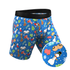 The Baked Goodies | Christmas Cookies Ball Hammock® Boxer - Long Leg - Shinesty