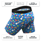 The Baked Goodies | Christmas Cookies Ball Hammock® Boxer - Long Leg - Shinesty