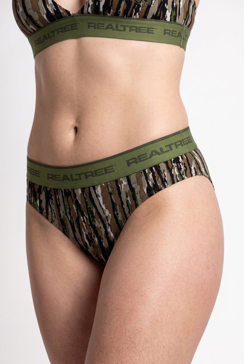 The Barking Up | Realtree x Shinesty Bark Camouflage Cheeky Underwear with Waistband - Shinesty