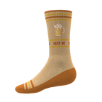 The Barley Pop | Beer Heel Hammock™ Crew Socks - Shinesty