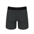 The Basalt | Heather Charcoal Ball Hammock® Pouch Underwear - Shinesty