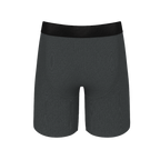 The Basalt | Heather Charcoal Ball Hammock® Boxer - Long Leg - Shinesty