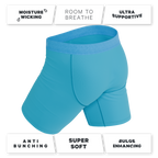 The Beach Please | Palm Tree Ball Hammock® Boxer - Long Leg - Shinesty