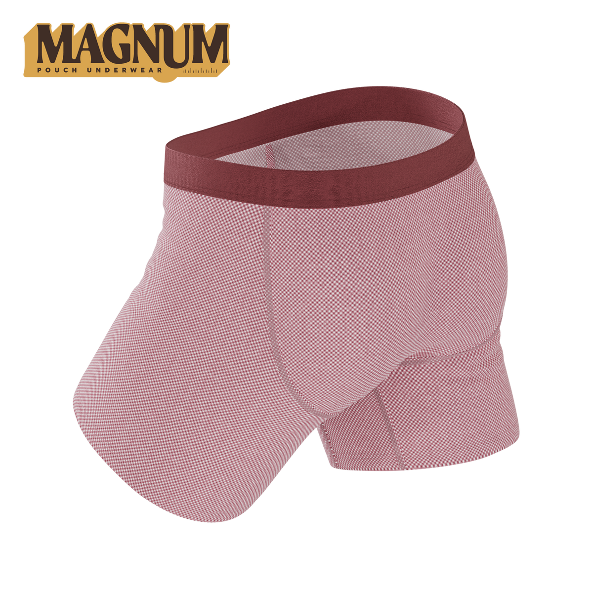 The Bell Pep | Red Chambray Ball Hammock® Magnum Big Pouch Underwear - Shinesty