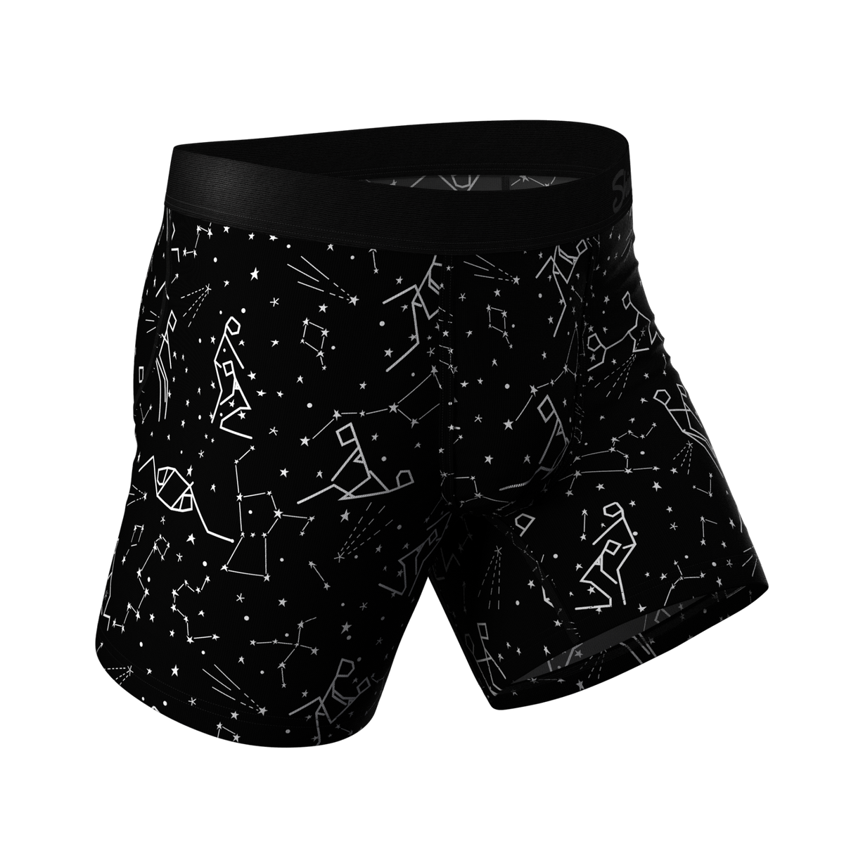 The Big Bang | Glow In The Dark Constellation Ball Hammock® Pouch Underwear - Shinesty