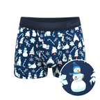 The Big Blizzard | Naughty Snowmen Ball Hammock® Pouch Trunks Underwear - Shinesty