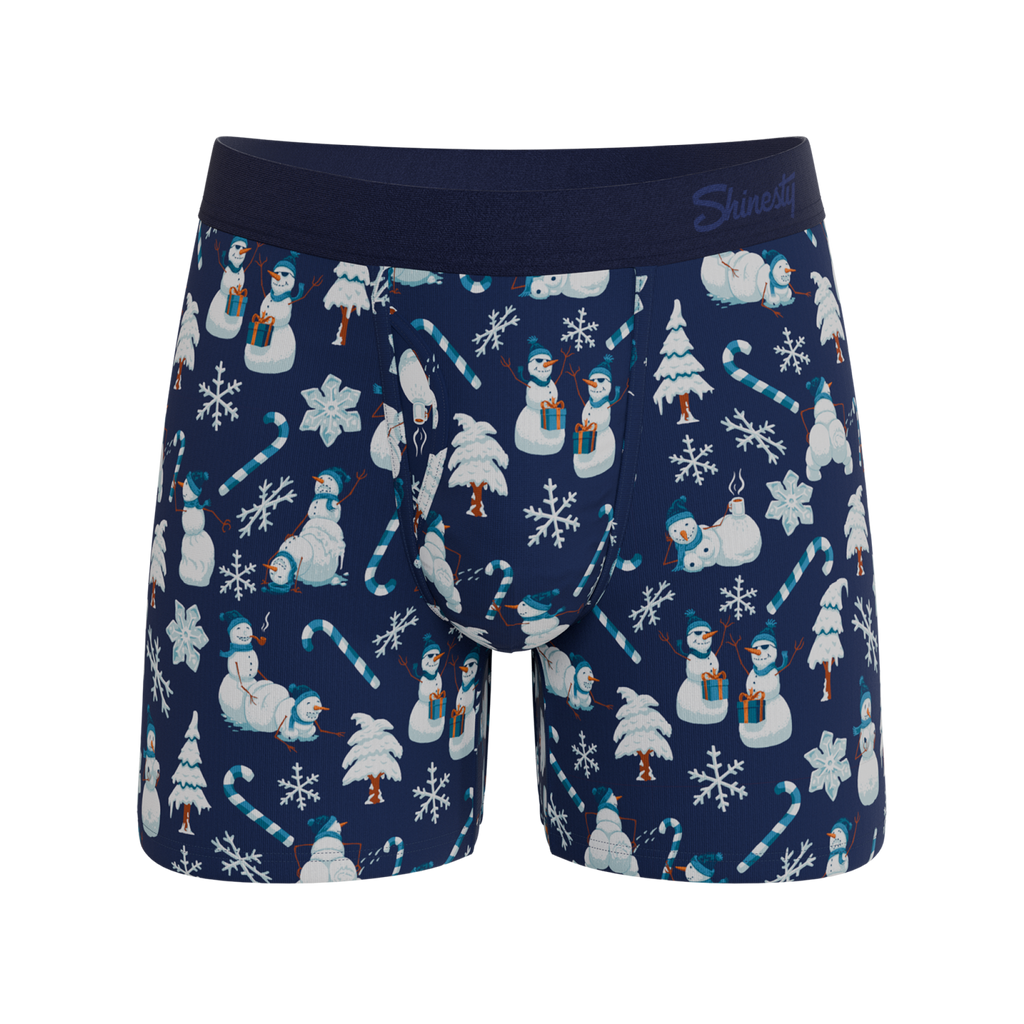 The Big Blizzard | Naughty Snowmen Ball Hammock® Magnum Big Pouch Underwear - Shinesty