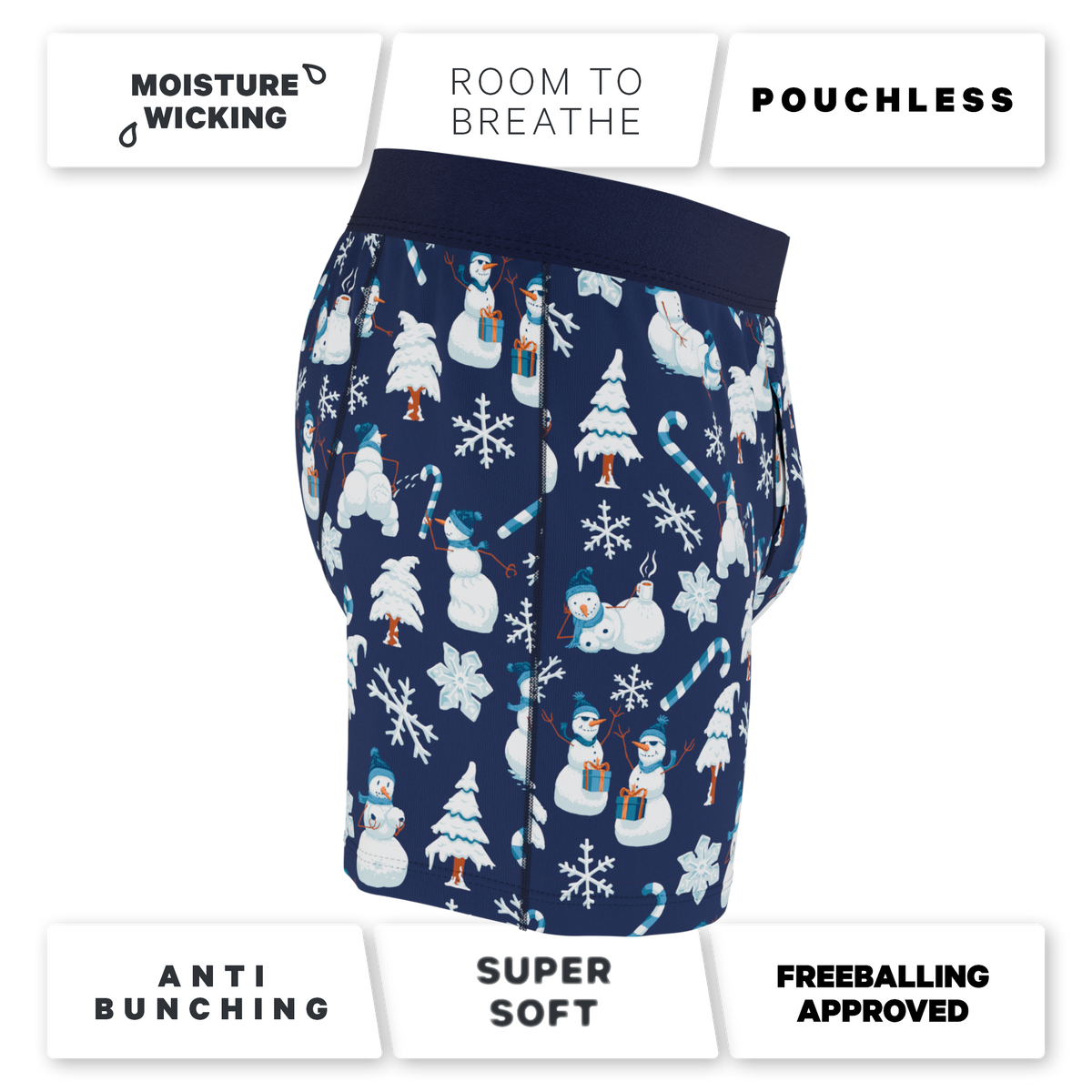 The Big Blizzard | Naughty Snowmen Boxers - Shinesty