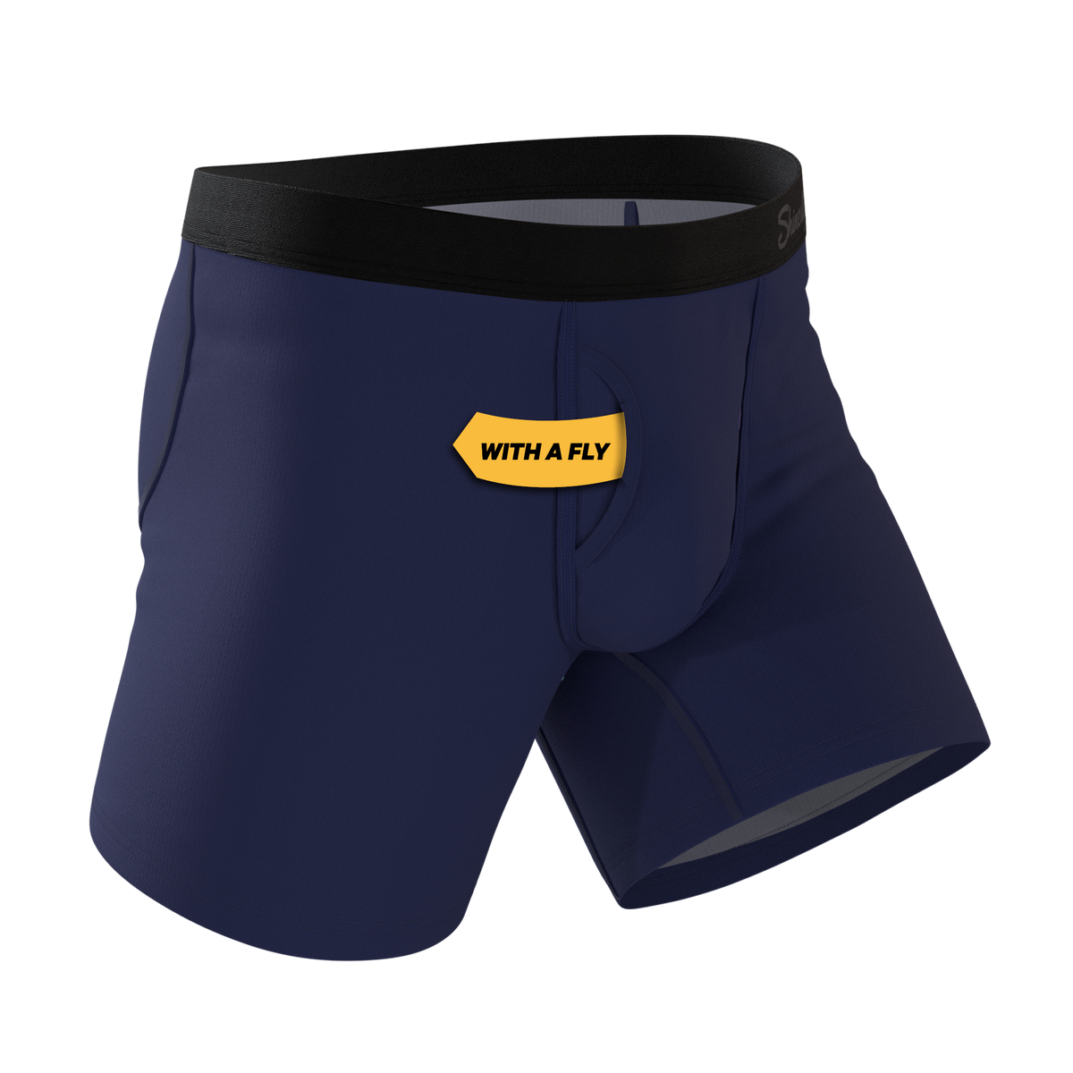 The Big Blue | Ball Hammock® Pouch Boxer Briefs with Fly 7 Pack - Shinesty