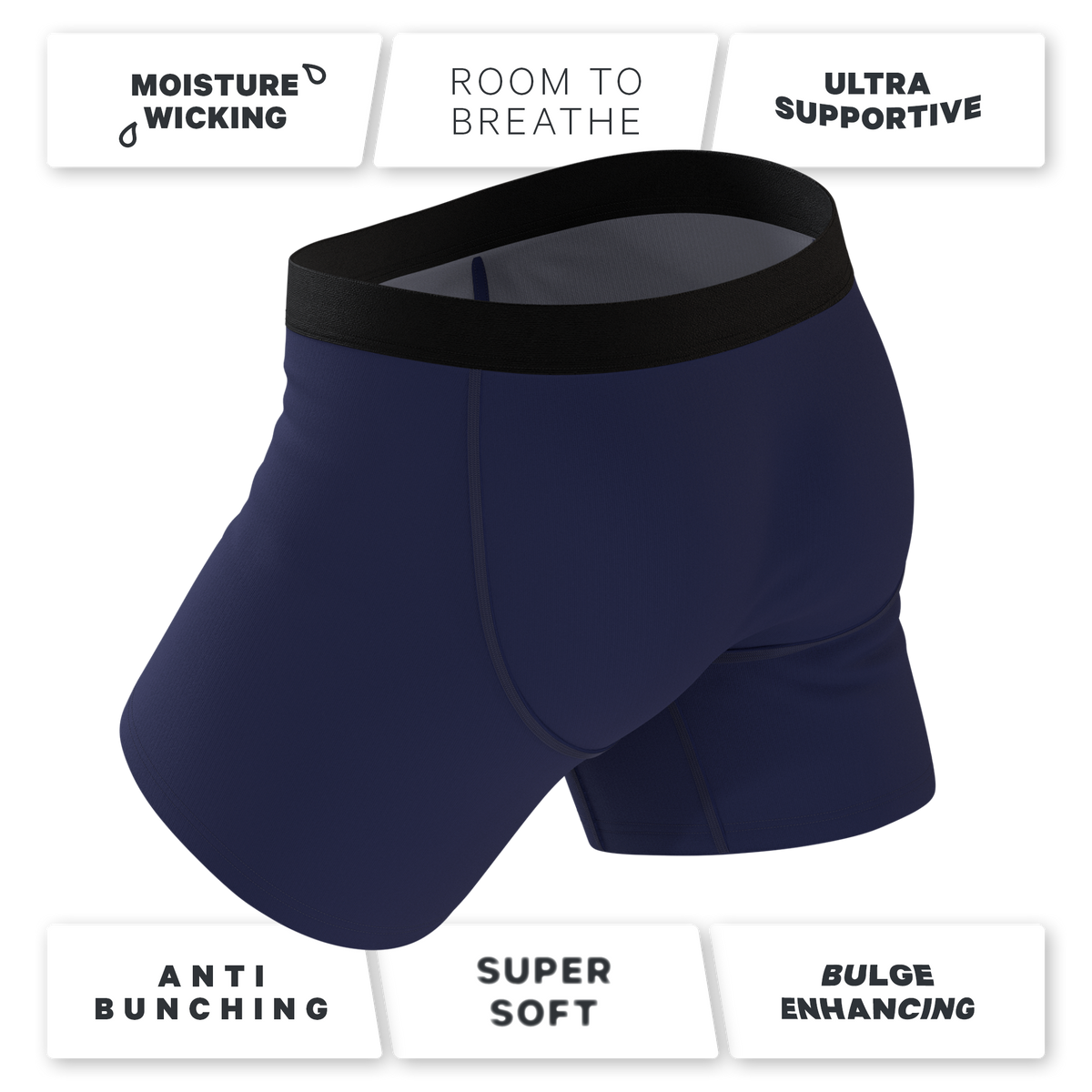 The Big Blue | Ball Hammock® Boxer Brief 7 Pack - Shinesty