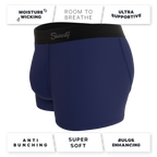 The Big Blue | Ball Hammock® Pouch Trunks Underwear 7 Pack - Shinesty