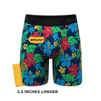 The Big Kahunas | Hawaiian Print Boxer Ball Hammock® Boxer - Long Leg - Shinesty