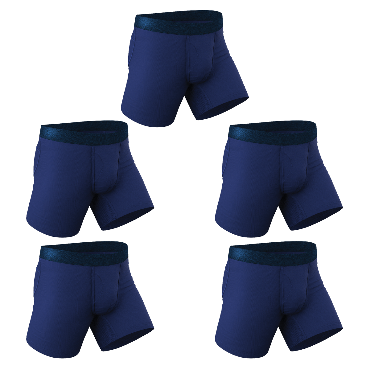 The Big Blue | paradICE™ Cooling Ball Hammock® Underwear 5 Pack - Shinesty