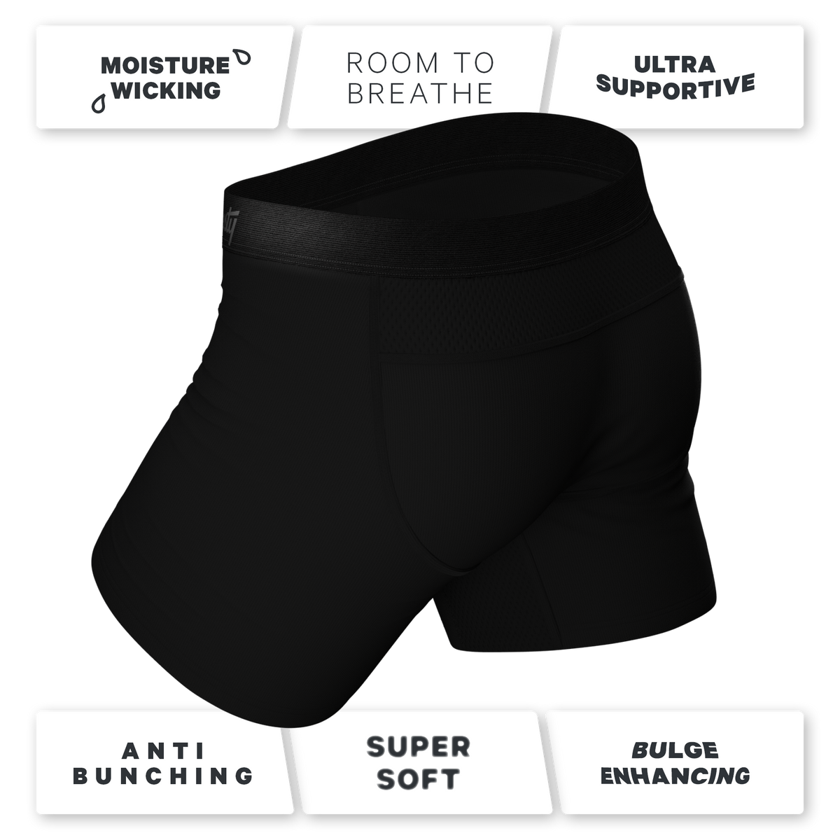 The Black Tie Wedding | Ball Hammock® Boxer Brief 3 Pack - Shinesty
