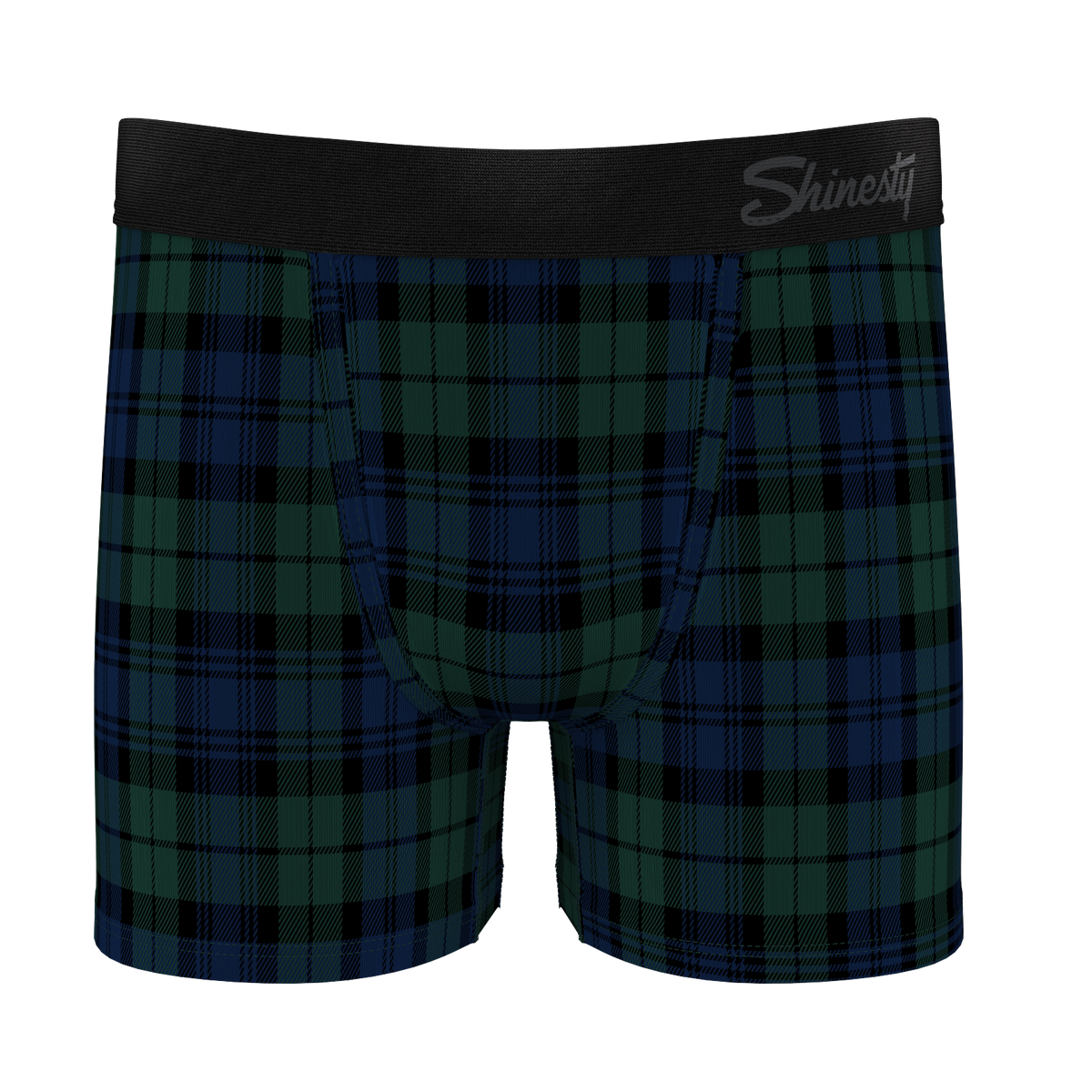 The Black Watch | Tartan Plaid Youth Boxer Briefs - Shinesty