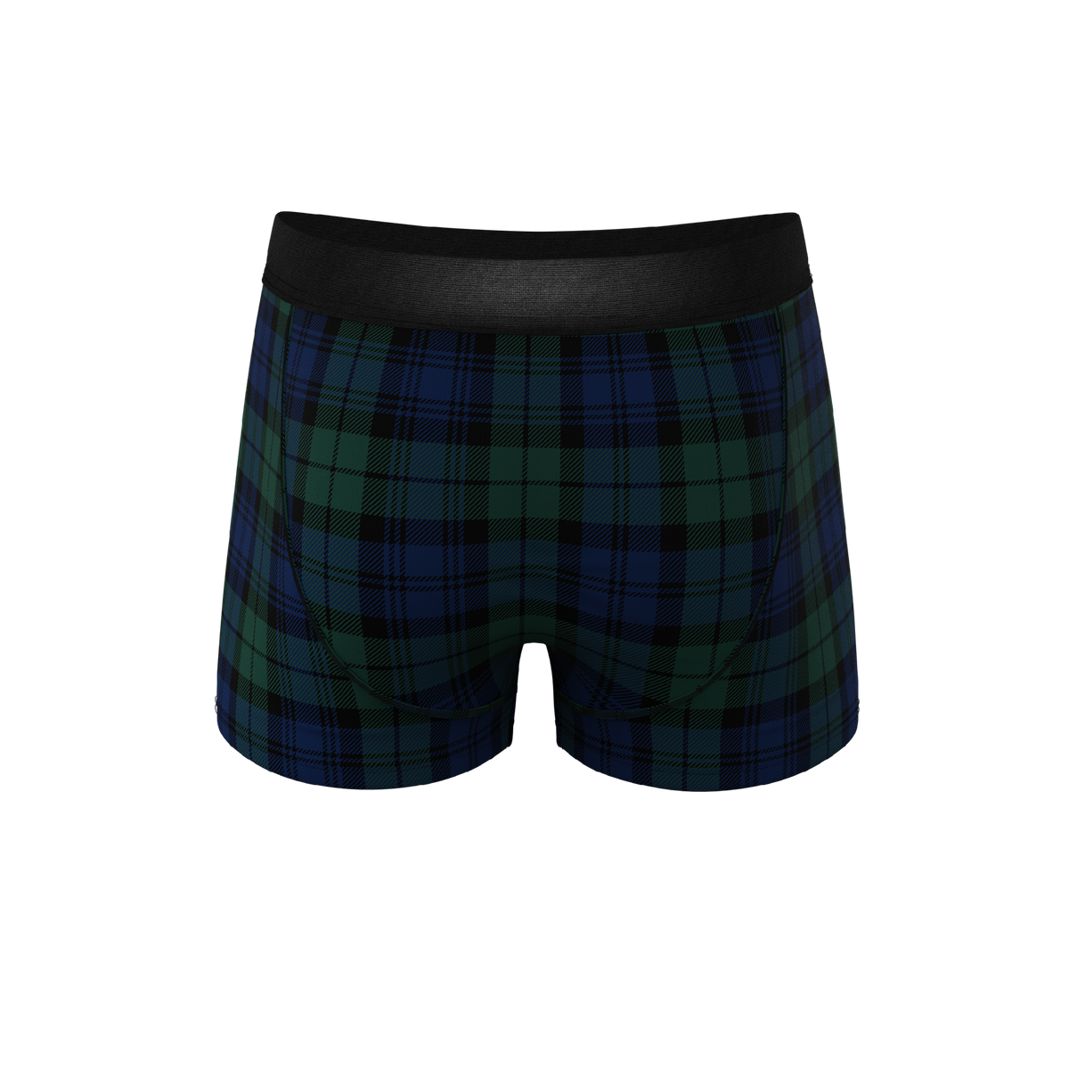 The Black Watch | Tartan Plaid Ball Hammock® Pouch Trunks Underwear - Shinesty