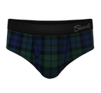 The Black Watch | Tartan Plaid Ball Hammock® Pouch Underwear Briefs - Shinesty